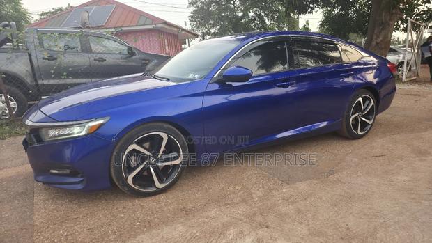 Honda Accord EX-L (1.5L 4cyl Turbo CVT) 2019 Blue photo 7