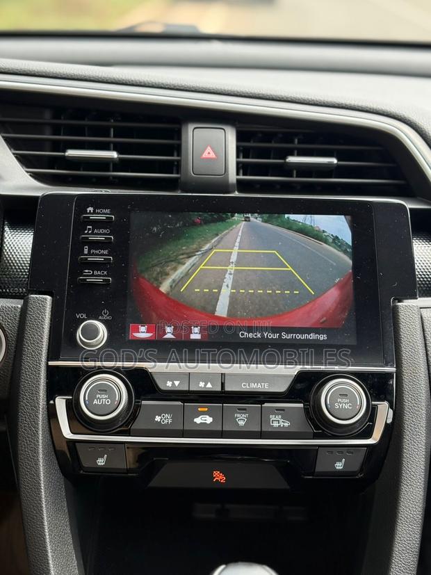 Honda Civic Sport Sedan 2020 Red photo 6