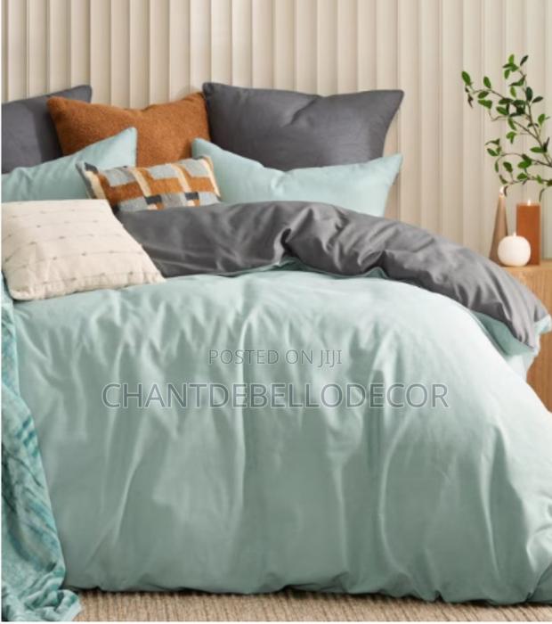 Soft And Comfy 7-piece King Size Removable And Reversible Duvet Set