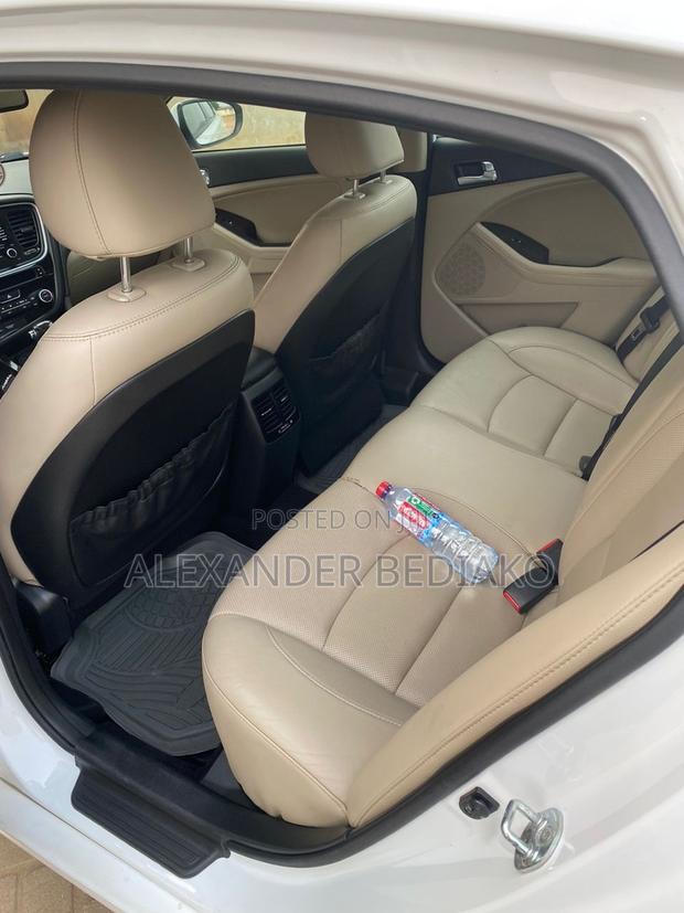 Kia Optima EX 4dr Sedan (2.4L 4cyl 6A) 2015 White photo 3