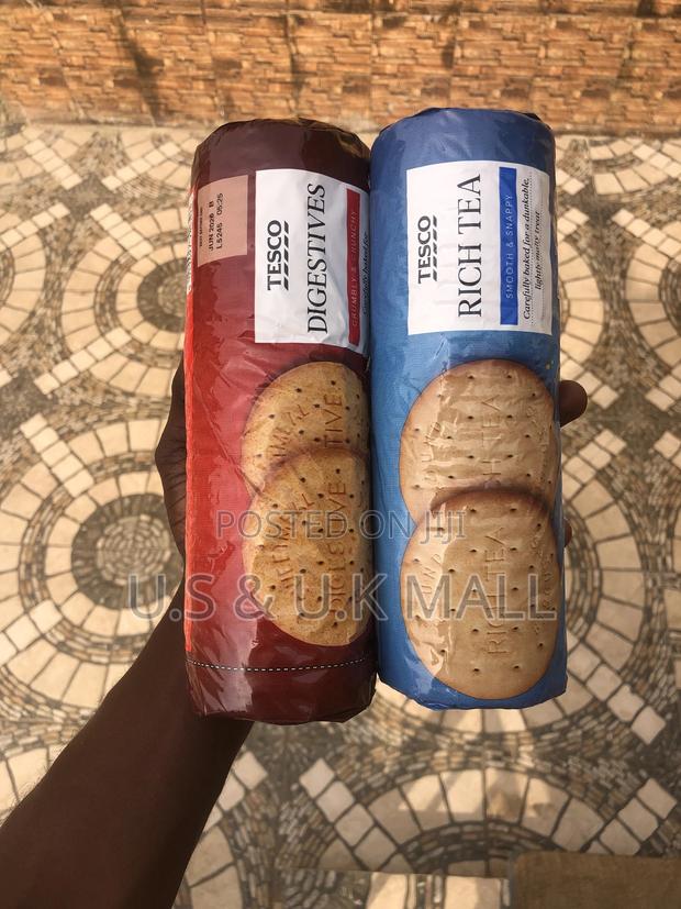 Tesco Digestive and Tea Biscuits From U.K in Stock