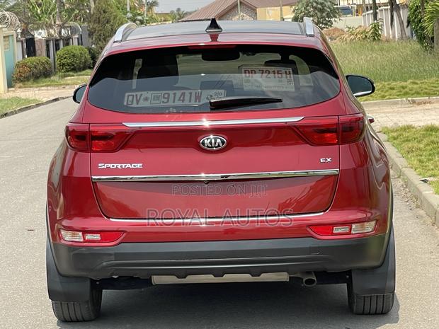 Kia Sportage SX 4dr SUV AWD (2.0L 4cyl Turbo 6A) 2017 Red photo 4