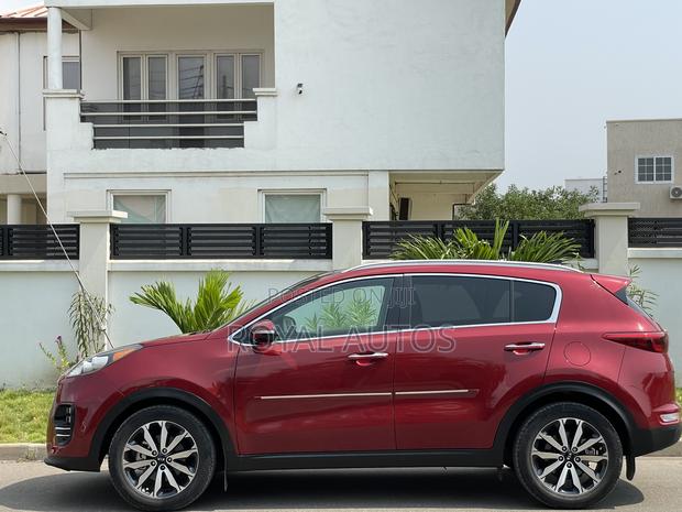 Kia Sportage SX 4dr SUV AWD (2.0L 4cyl Turbo 6A) 2017 Red photo 3