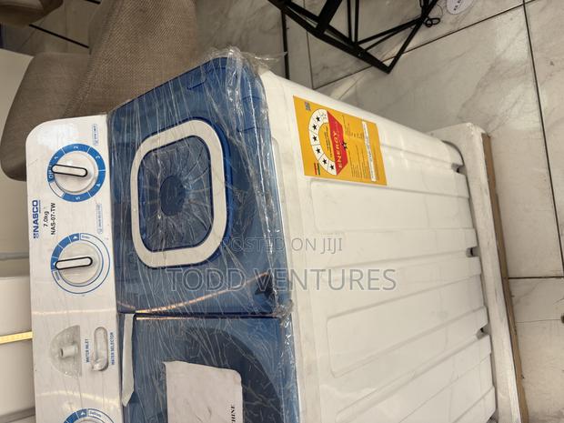 Double Door 7kg Nasco Washing Machine