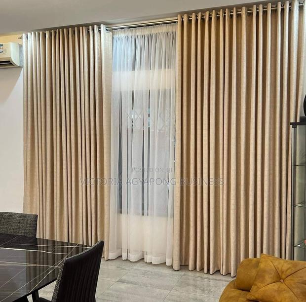 Champagne Color Curtains Available