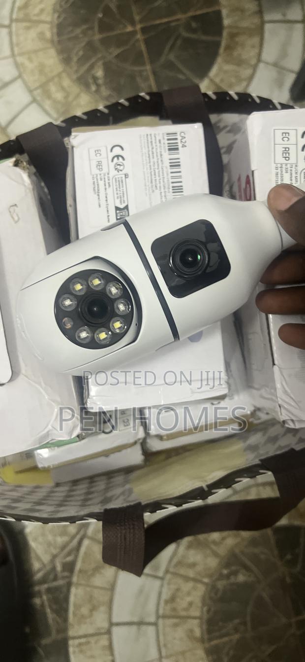 8mp V380 Smart Wifi Bulb Camera Ptz Dual Lens photo 2