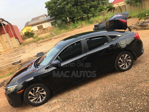 Honda Civic EX 4dr Sedan (1.5L 4cyl) 2016 Black photo 5