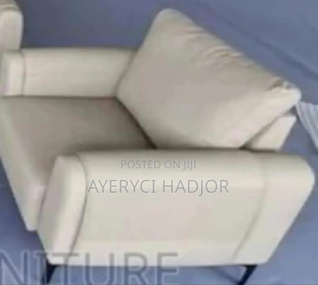 An Exquisite Grey Foreign Single Designed Sofa