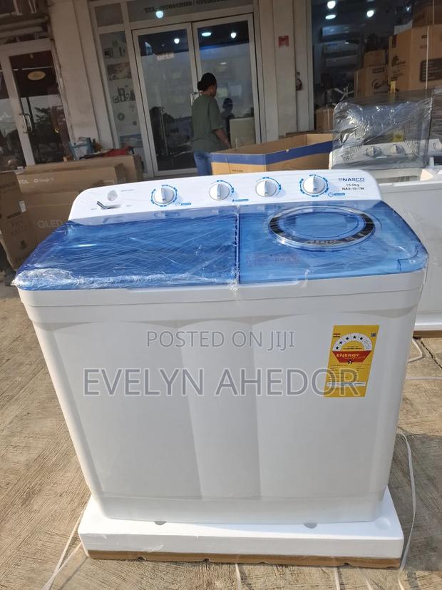 Nasco Wide Size 15kg Washing Machine Semi Automatic photo 3