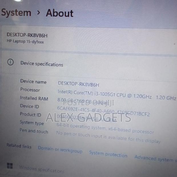 Laptop HP Pavilion Gaming Laptop 15-Dk2xxx 8GB Intel Core I3 SSD 256GB photo 3