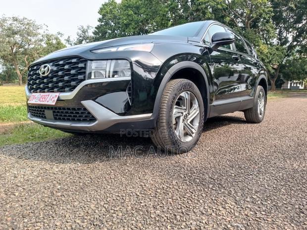 Hyundai Santa Fe SEL 2021 Black photo 3