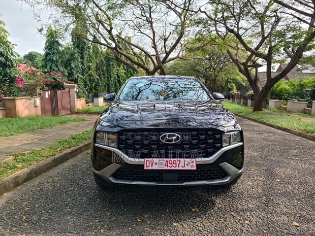 Hyundai Santa Fe SEL 2021 Black photo 2