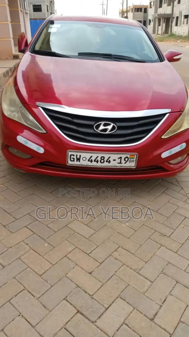 Hyundai Sonata Limited 4dr Sedan (2.4L 4cyl 6A) 2014 Red