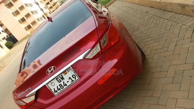 Hyundai Sonata Limited 4dr Sedan (2.4L 4cyl 6A) 2014 Red photo 5