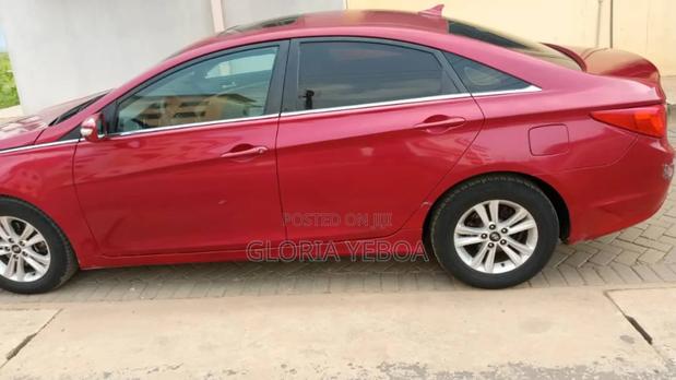 Hyundai Sonata Limited 4dr Sedan (2.4L 4cyl 6A) 2014 Red photo 6