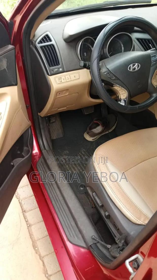 Hyundai Sonata Limited 4dr Sedan (2.4L 4cyl 6A) 2014 Red photo 12