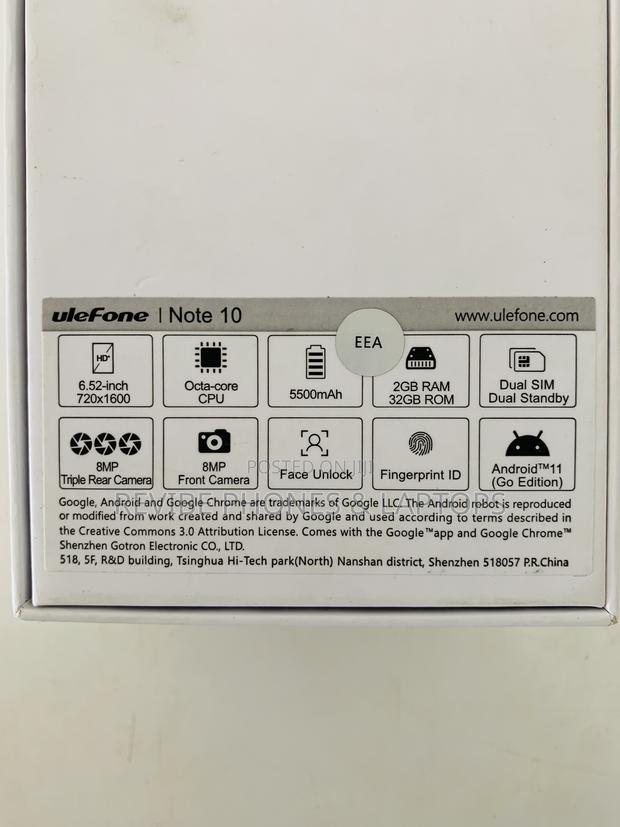 New Ulefone Note 10 32 GB Red photo 4