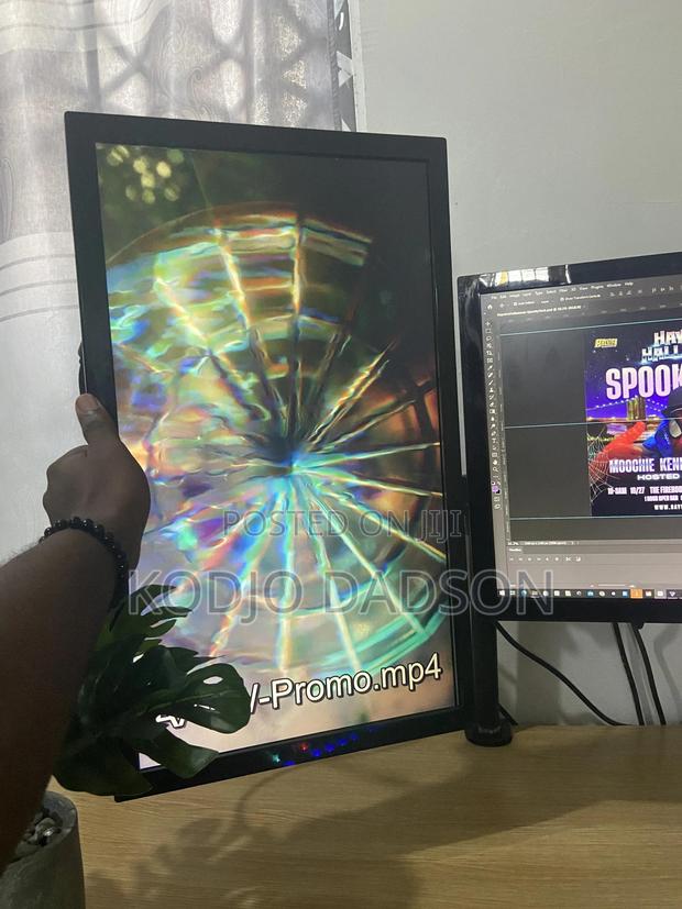 Dual Monitor Stand With Two 24inch Monitors photo 5