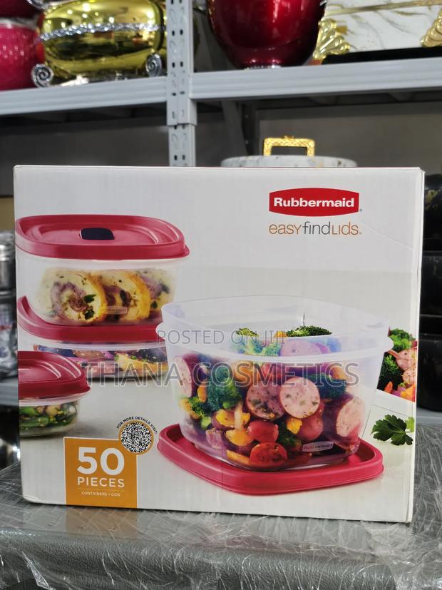 Rubbermaid Storage Containers 50pcs