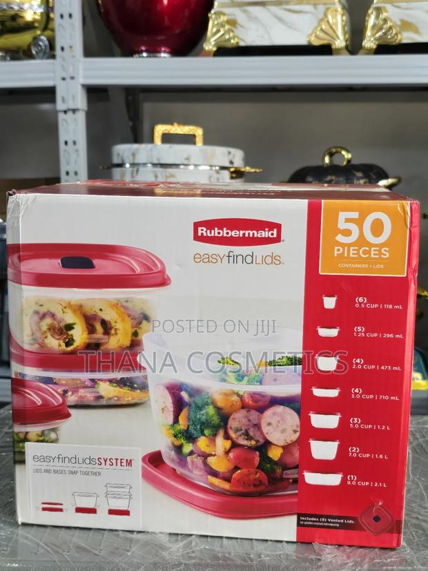 Rubbermaid Storage Containers 50pcs photo 2