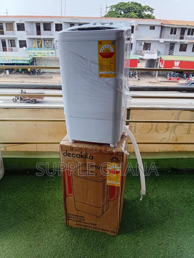 Decakila 7kg Single Tub Washing Machine – Heavy Duty Performance