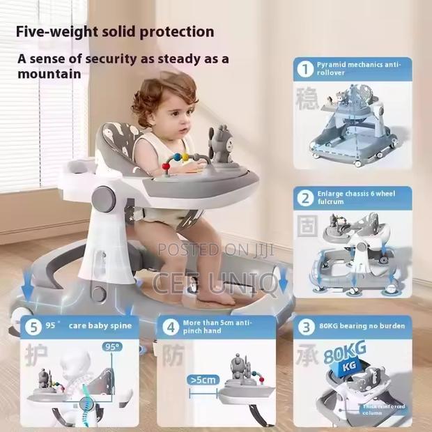 Multifunctional Foldable Baby Walker photo 5