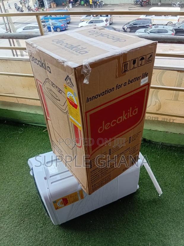 Decakila Single Tub Washing Machine 7kg – Energy-Saving Washer