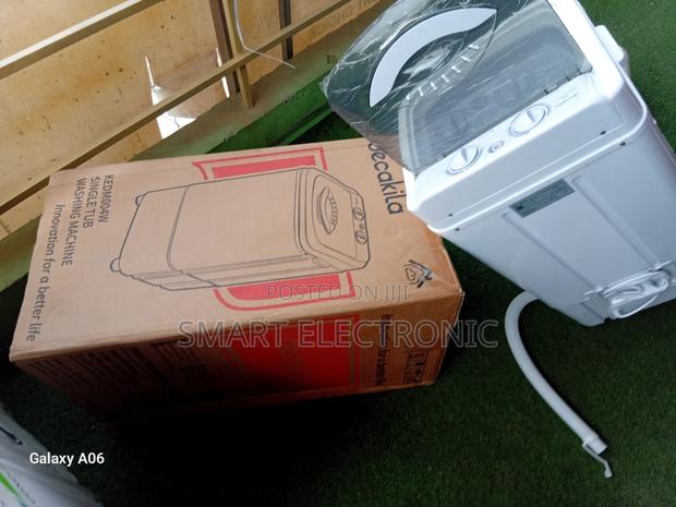 Space-Efficient Single Tub Washing Machine With 7kg Capacity.