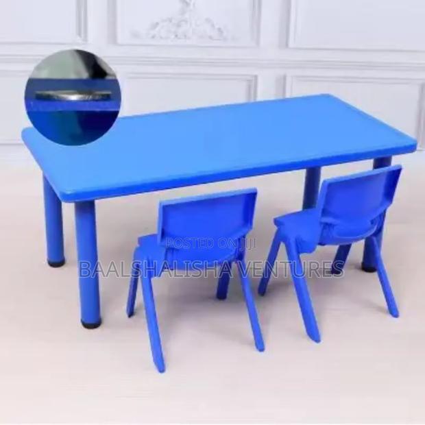 Kids Study Table Rectangular Muirnes