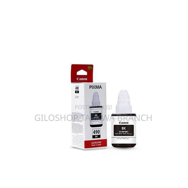 Canon Original Ink Cartridge Gi-490 PGBK Gi490pgbk Black