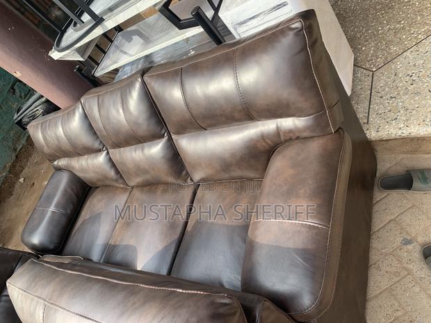 Premium Leather Reclining 7 Sofa Set Ultimate Comfort Redefined photo 2