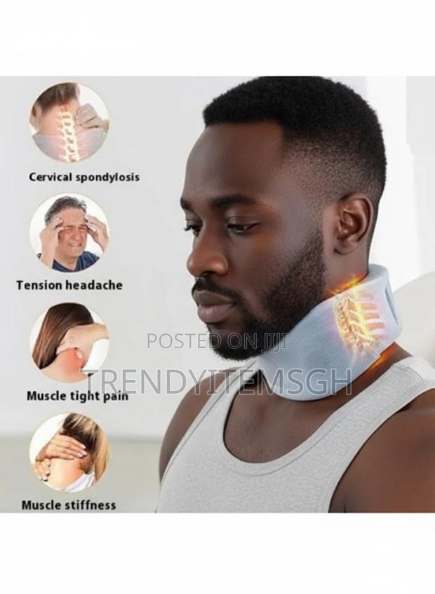Neck Posture Corrector Breathable Ice Silk Collar Cervical Support photo 2
