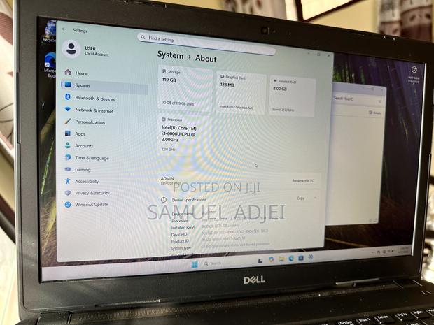 Laptop Dell Latitude 3580 8GB Intel Core I3 SSD 128GB photo 3