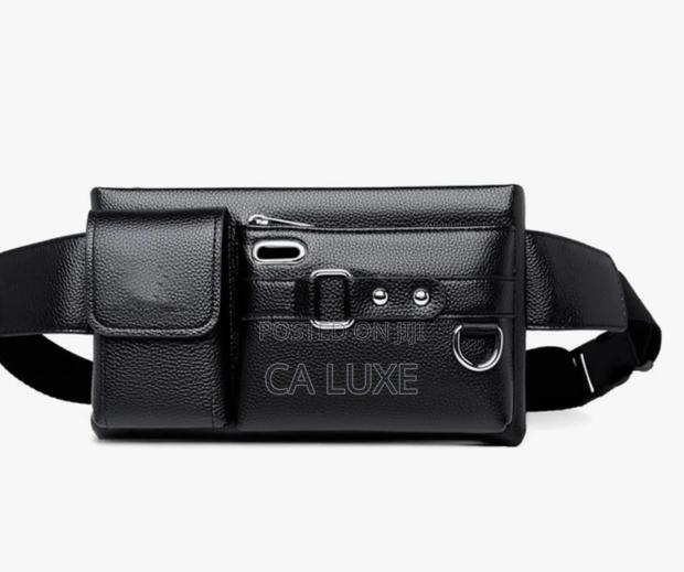 Vintage Leather Waist Bag Fanny Pack