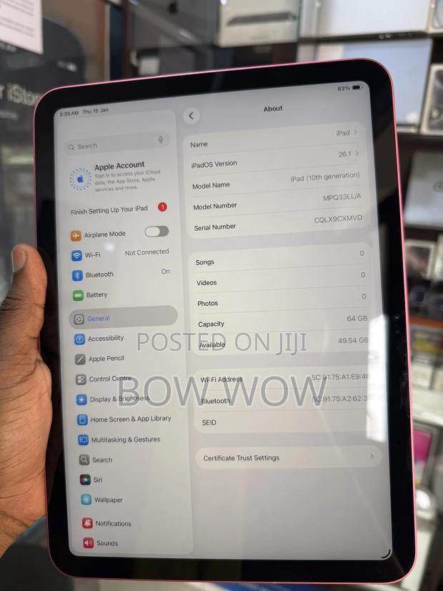 Apple iPad 10.2 (2021) 64 GB Pink photo 3