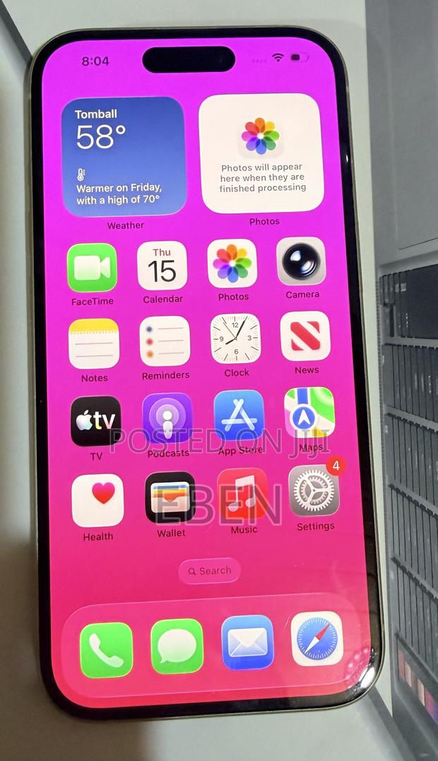 Apple iPhone 15 256 GB Yellow