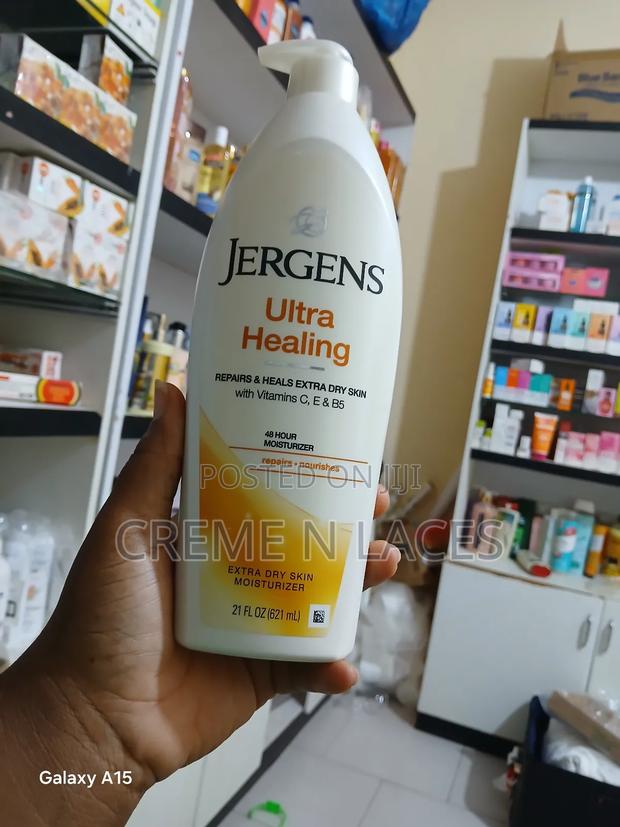 Jergens Ultra Healing Extra Dry Skin Moisturizer.