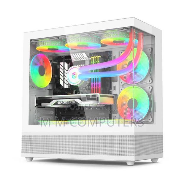Hestart V60 Gaming Case + 3argb Fans