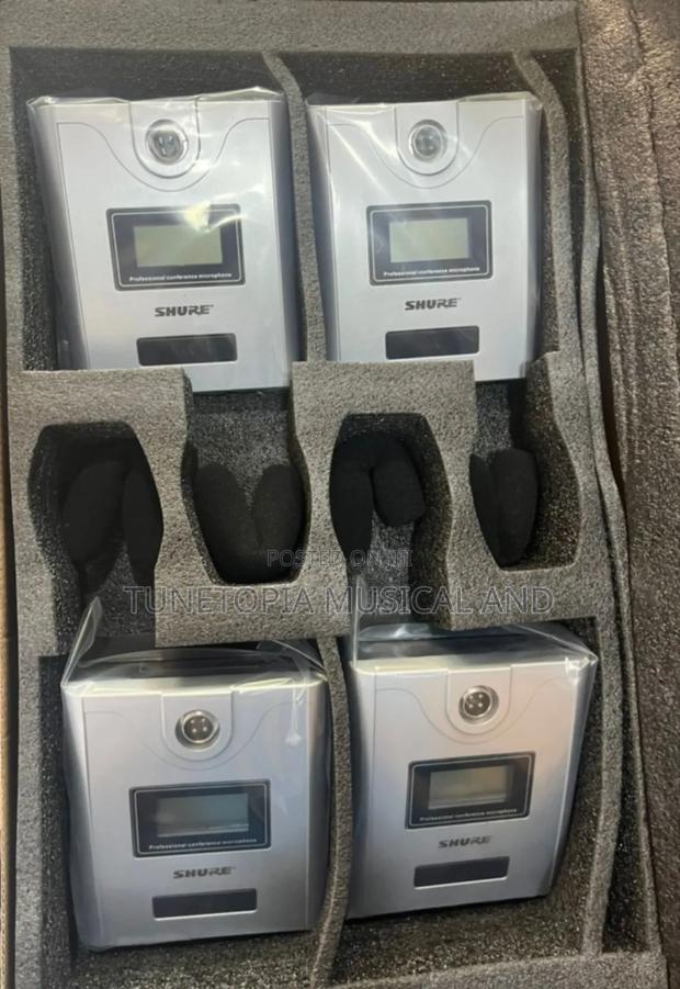 Shure Hy-04 Uhf 4-in-1 Gooseneck/Conference Wireless Microphone photo 3