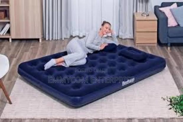 Bestway Queen Size Air Bed Mattress With Pillow photo 3