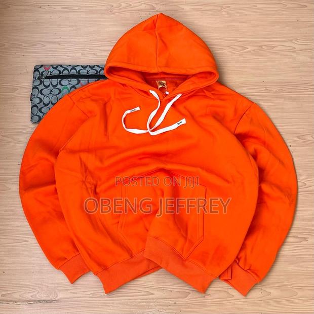 Original Plain Woolen Hoodie in Colours