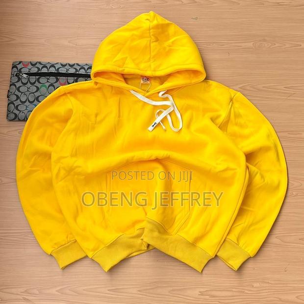 Original Plain Woolen Hoodie in Colours