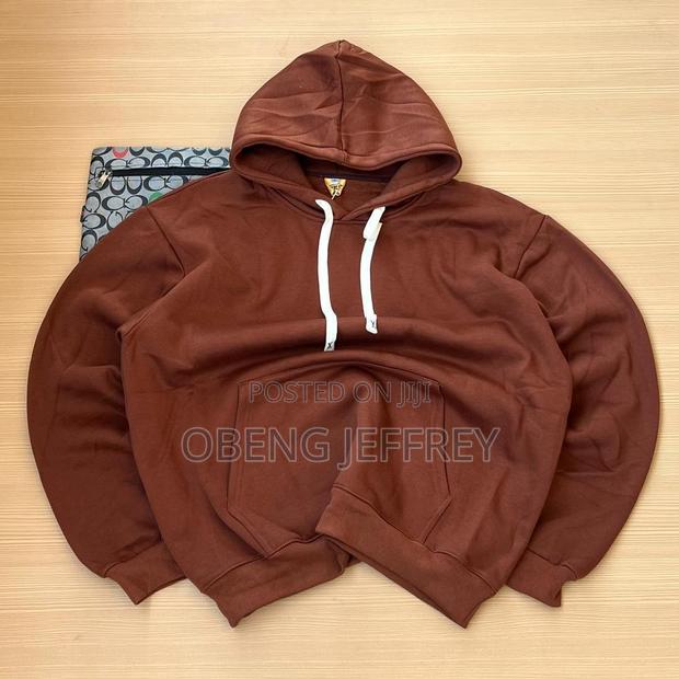 Original Plain Woolen Hoodie in Colours
