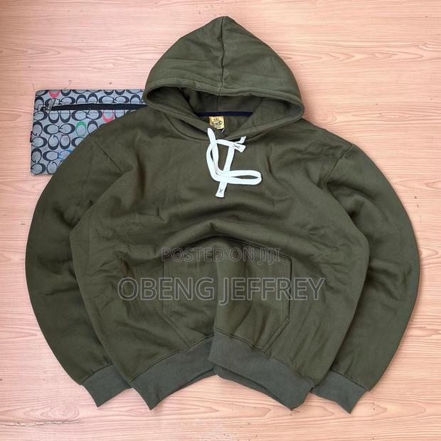 Original Plain Woolen Hoodie in Colours