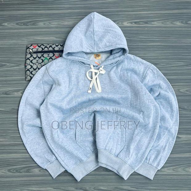 Original Plain Woolen Hoodie in Colours