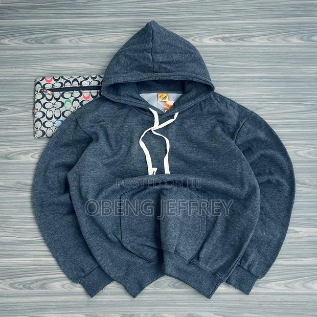 Original Plain Woolen Hoodie in Colours