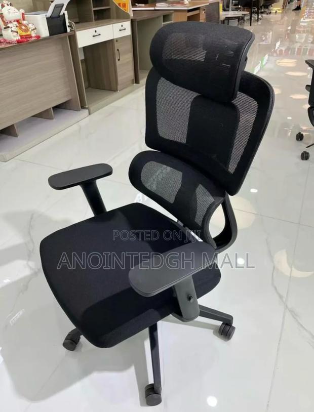 Ergonomic High Back Office Chair - Black