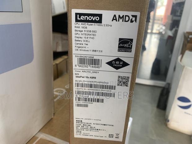 New Laptop Lenovo Ideapad 3 16GB AMD Ryzen 5 SSD 512GB photo 2