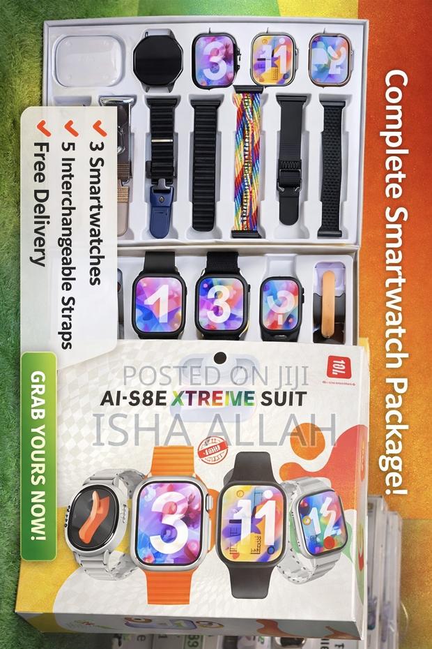 Ai98 Combo .Watch7+ Ultra3+ Watch11+ Watch12 With Pods. Amoleddisplay photo 2