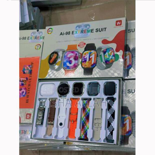 Ai98 Combo .Watch7+ Ultra3+ Watch11+ Watch12 With Pods. Amoleddisplay photo 3